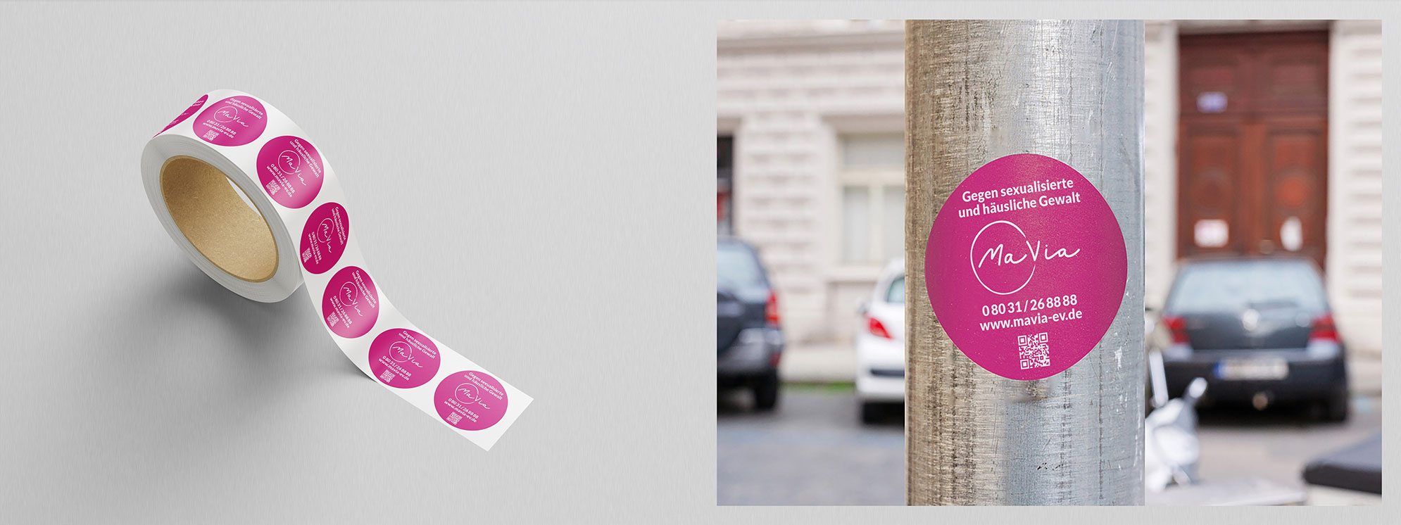 MaVia – Sticker
